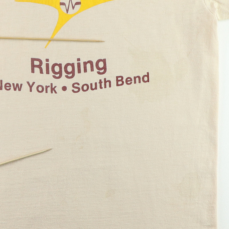 1978 Heart Whalen Inc Rigging Crew Tour Shirt