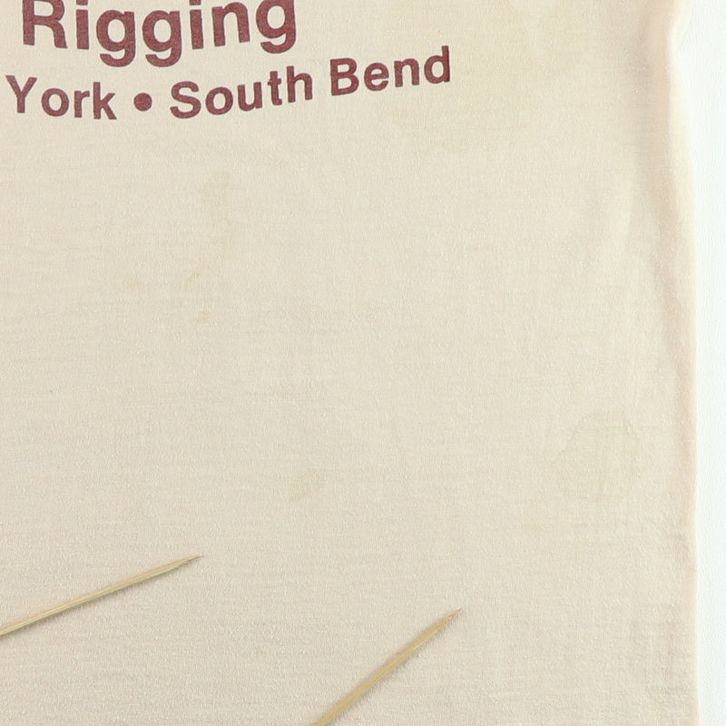 1978 Heart Whalen Inc Rigging Crew Tour Shirt