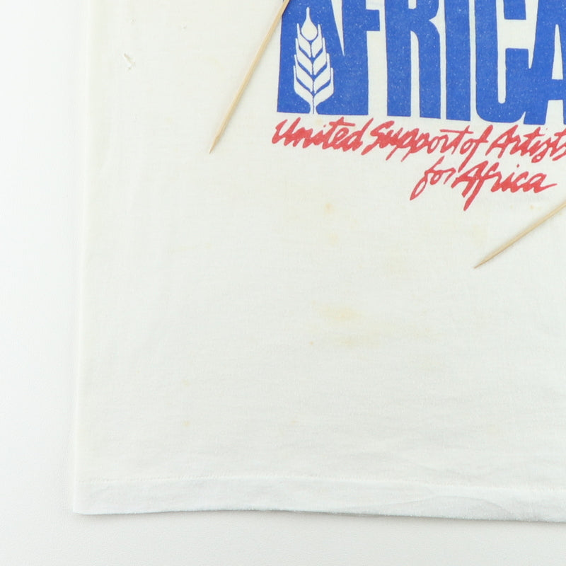 1985 Michael Jackson We Are The World USA For Africa Sleeveless Shirt