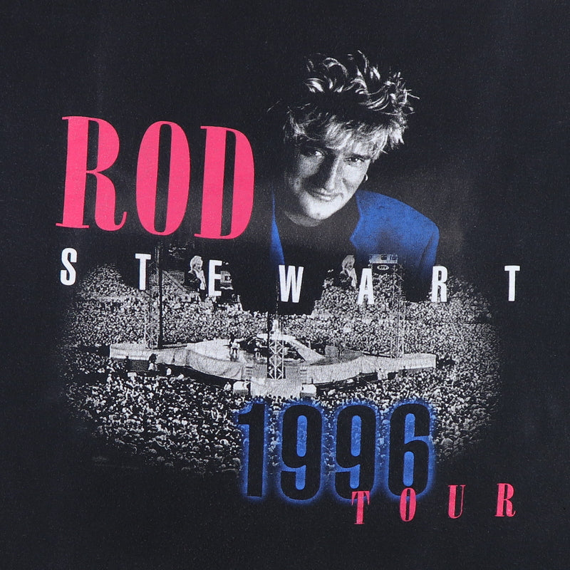 1996 Rod Stewart In The Round Tour Shirt