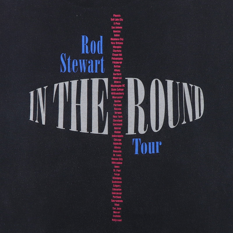 1996 Rod Stewart In The Round Tour Shirt