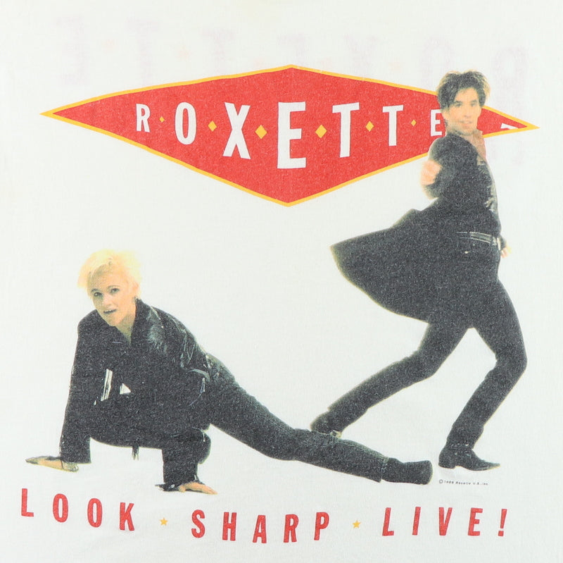 1989 Roxette Look Sharp Live Shirt