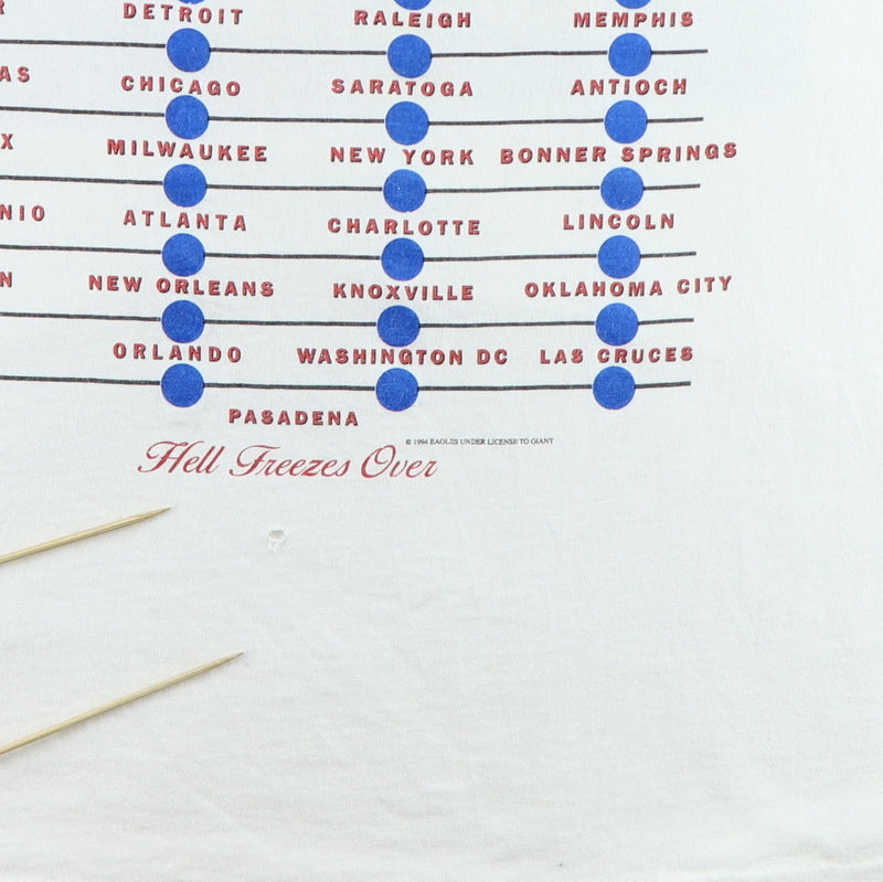 1994 Eagles Hell Freezes Over World Tour Shirt