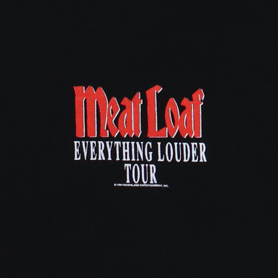 1994 Meat Loaf Everything Louder Tour Shirt