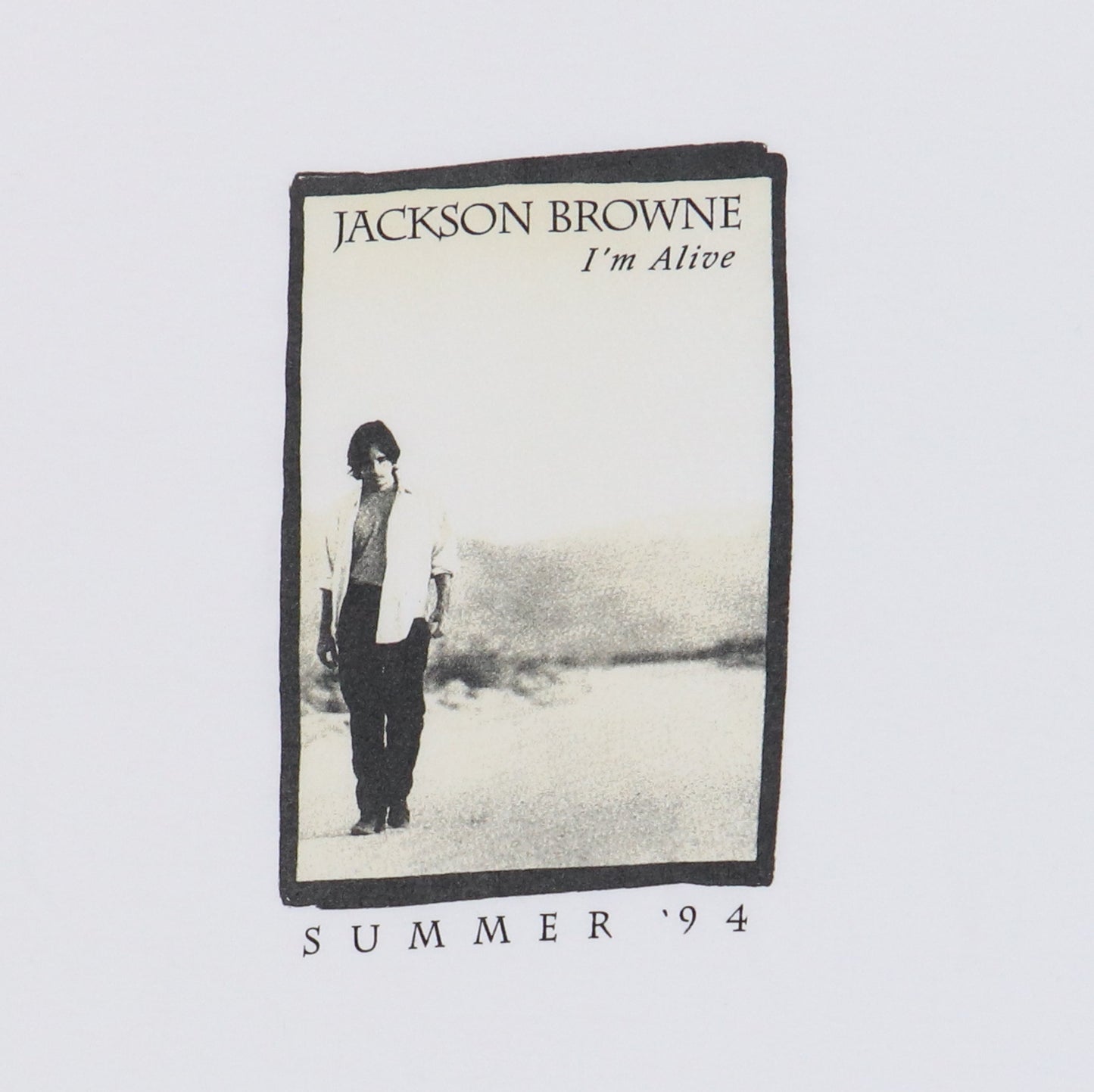 1994 Jackson Browne I'm Alive Tour Shirt