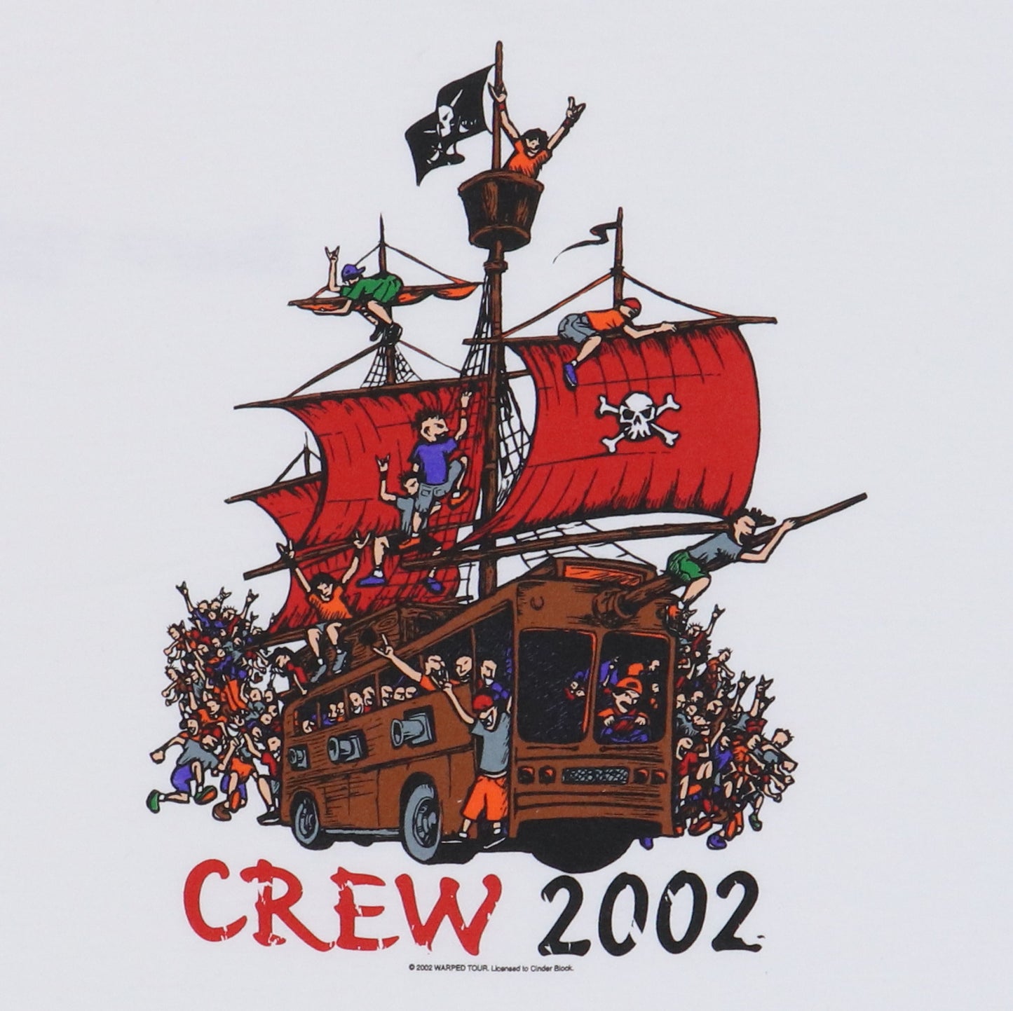 2002 Vans Warped Tour Crew Shirt