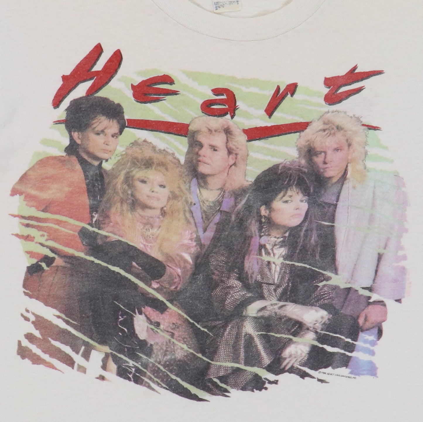 1985 Heart World Tour Shirt