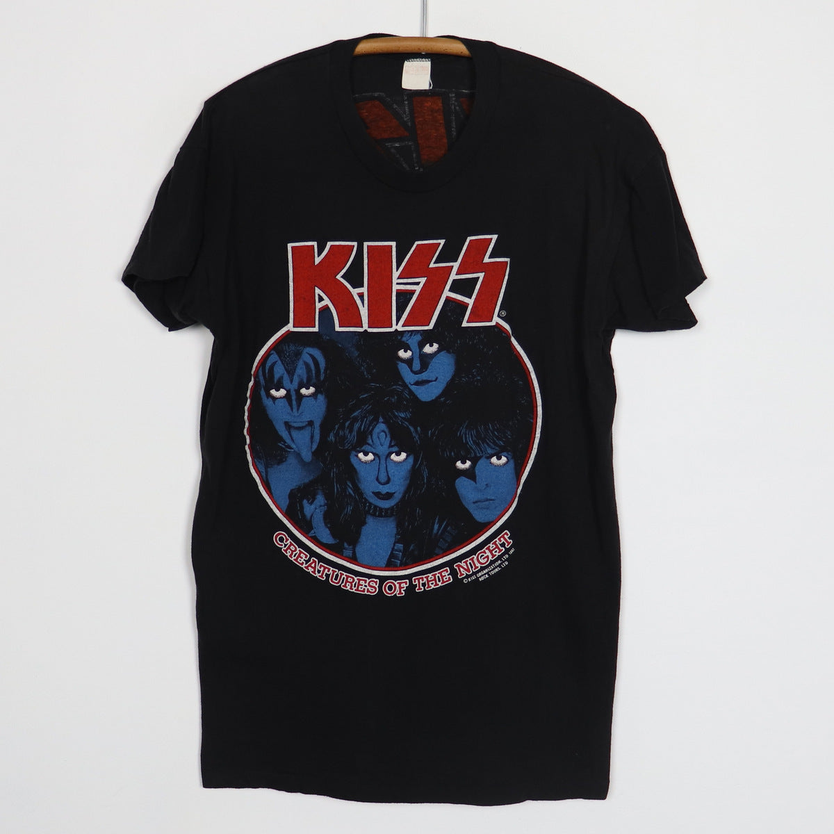 1983 Kiss Creatures Of The Night Tour Shirt