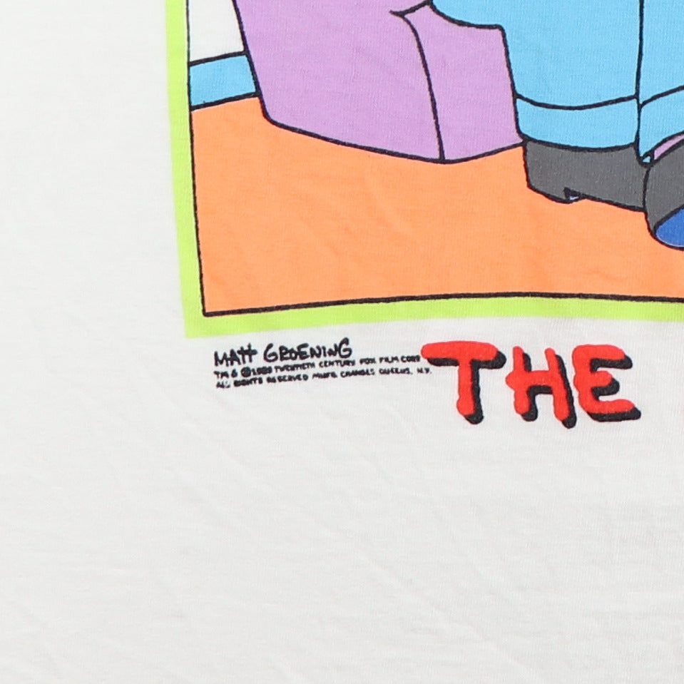 1989 The Simpsons Family Bonding Shirt