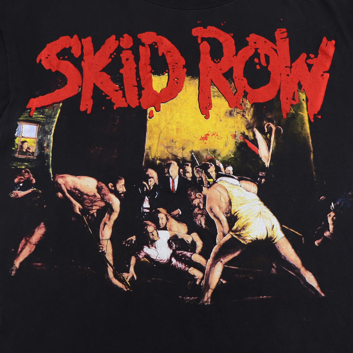 1991 Skid Row Slave To The Grind Shirt