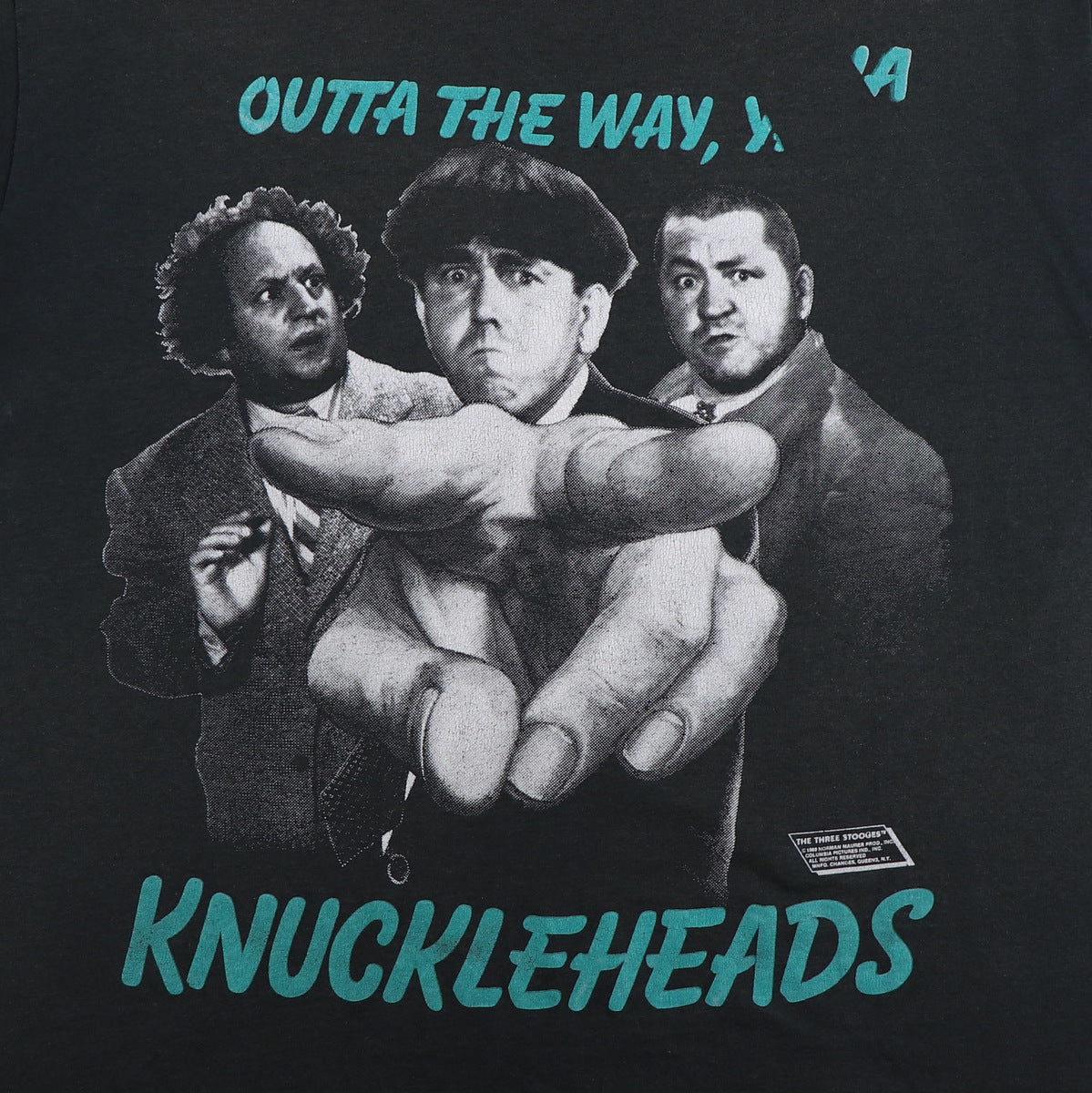 1989 Three Stooges Knuckleheads Shirt