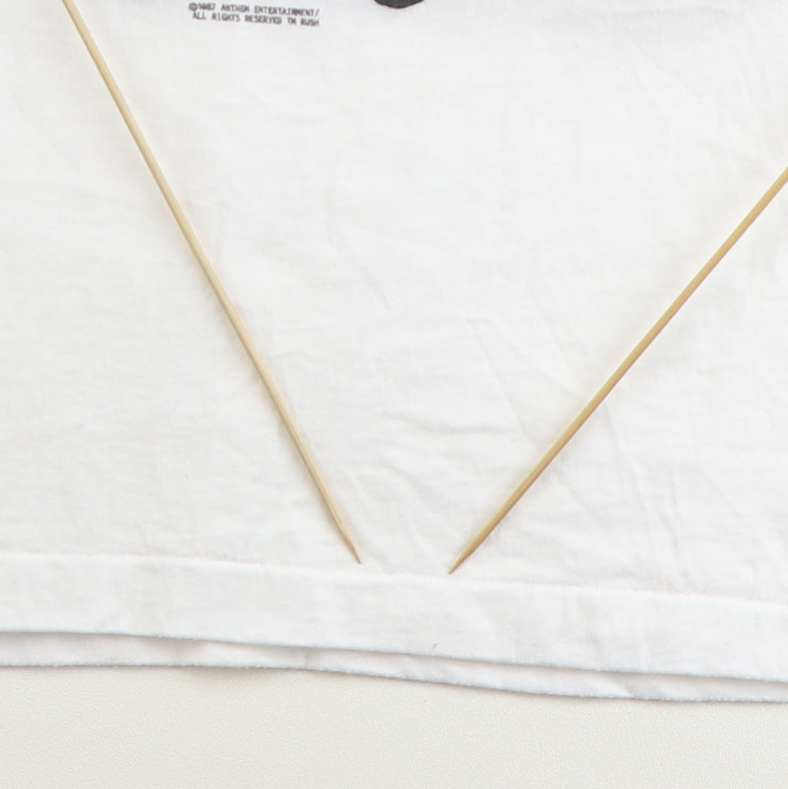 1987 Rush Hold Your Fire Tour Shirt