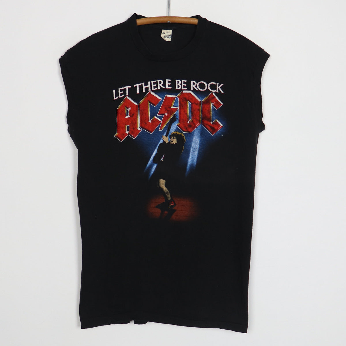 1980s ACDC Let There Be Rock Sleeveless Tour Shirt