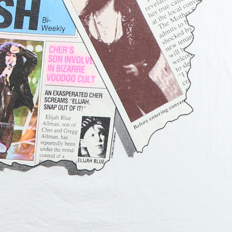 1990 Cher National Enquirer Shirt