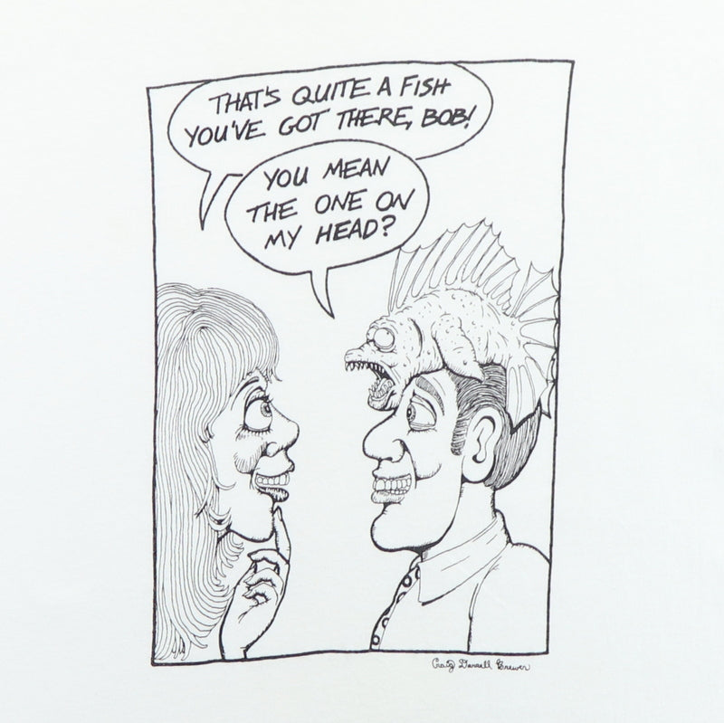 1980s That's Quite A Fish You Got There Shirt