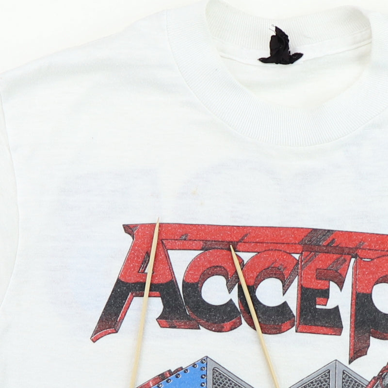 1985 Accept Metal Heart Tour Shirt