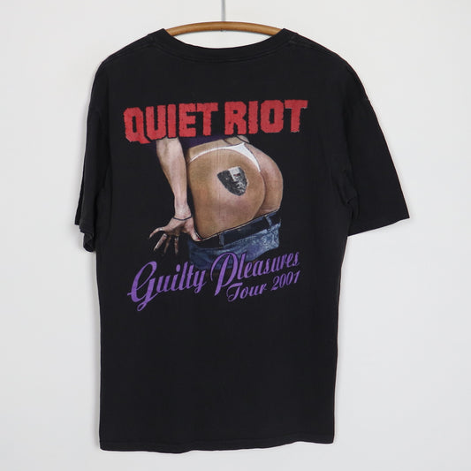 2001 Quiet Riot Guilty Pleasures Tour Shirt