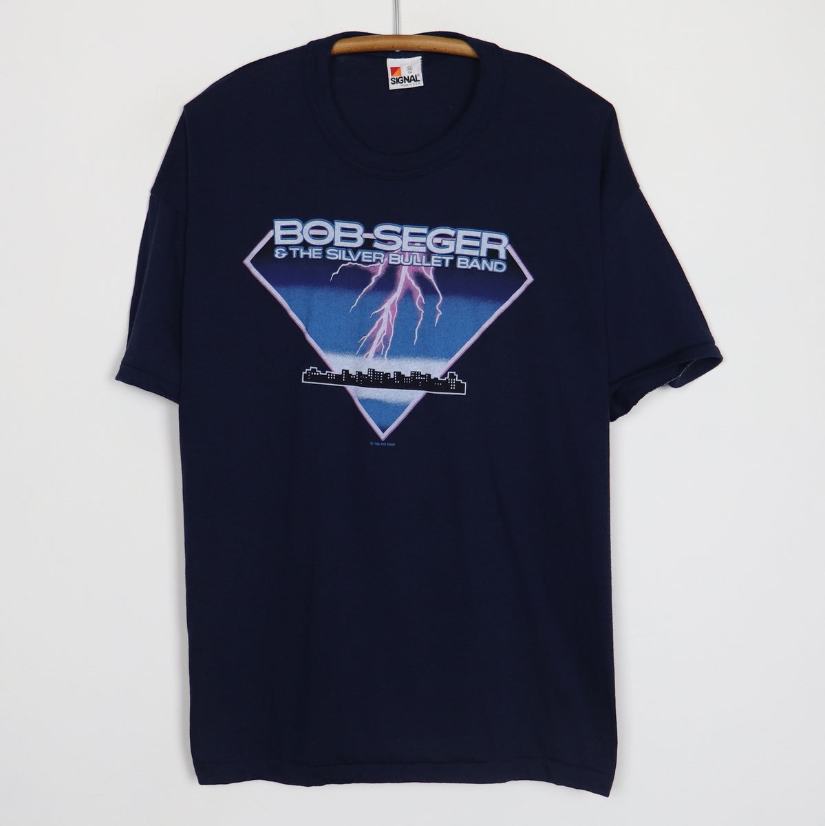1986 Bob Seger Rock N Roll Never Forgets Shirt