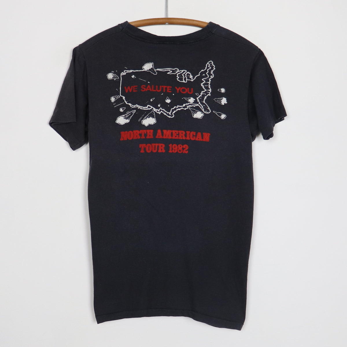 1982 ACDC For Those About To Rock Tour Shirt