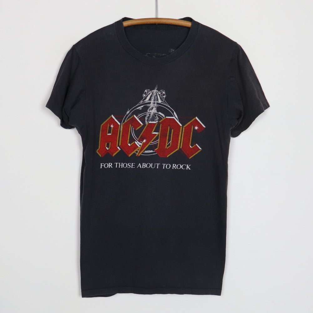 1982 ACDC For Those About To Rock Tour Shirt