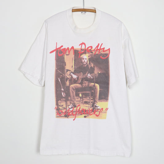 1995 Tom Petty Wildflowers World Tour Shirt