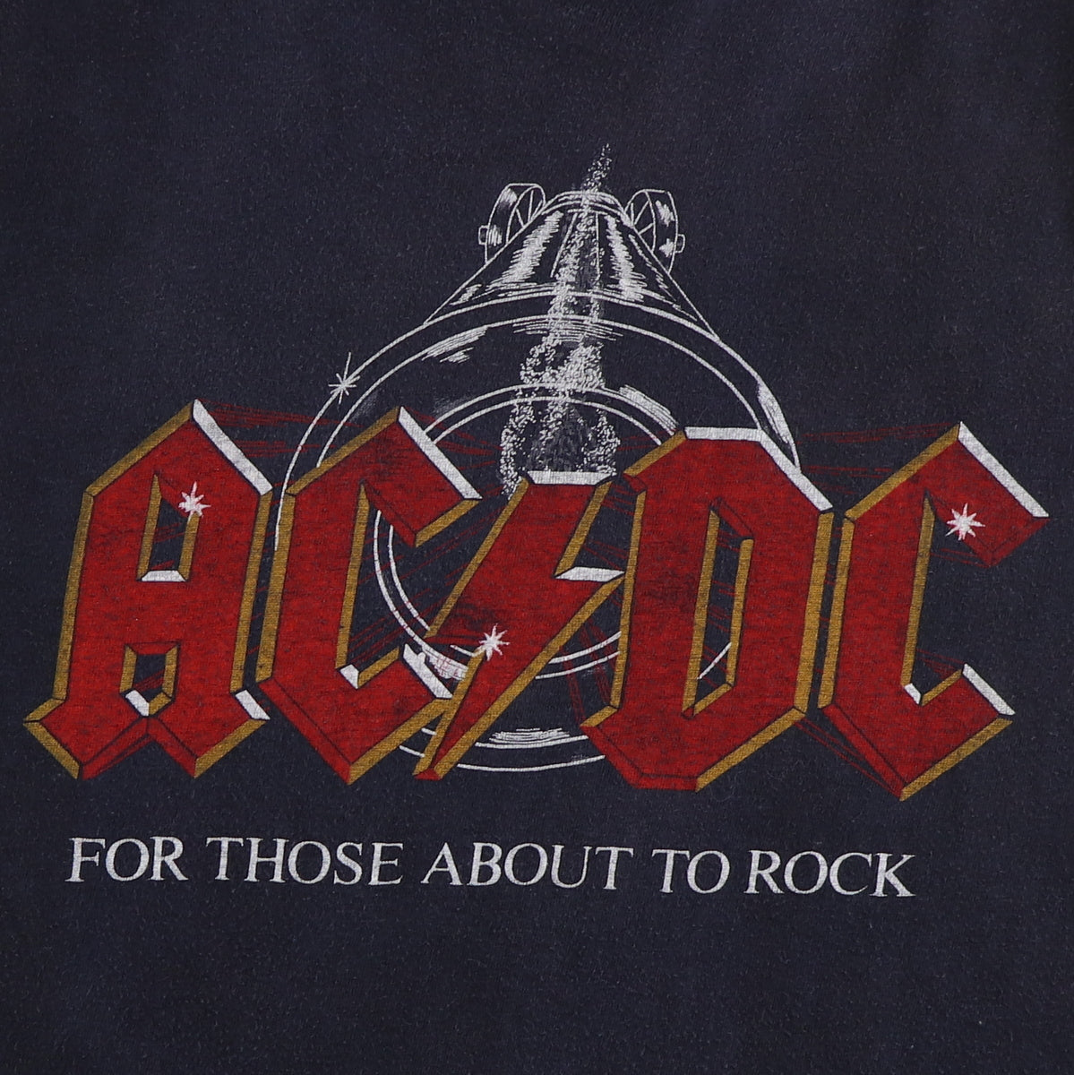 1982 ACDC For Those About To Rock Tour Shirt