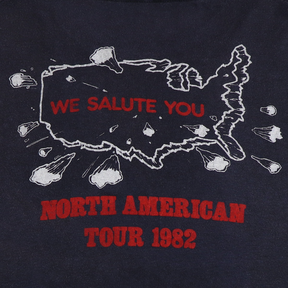 1982 ACDC For Those About To Rock Tour Shirt