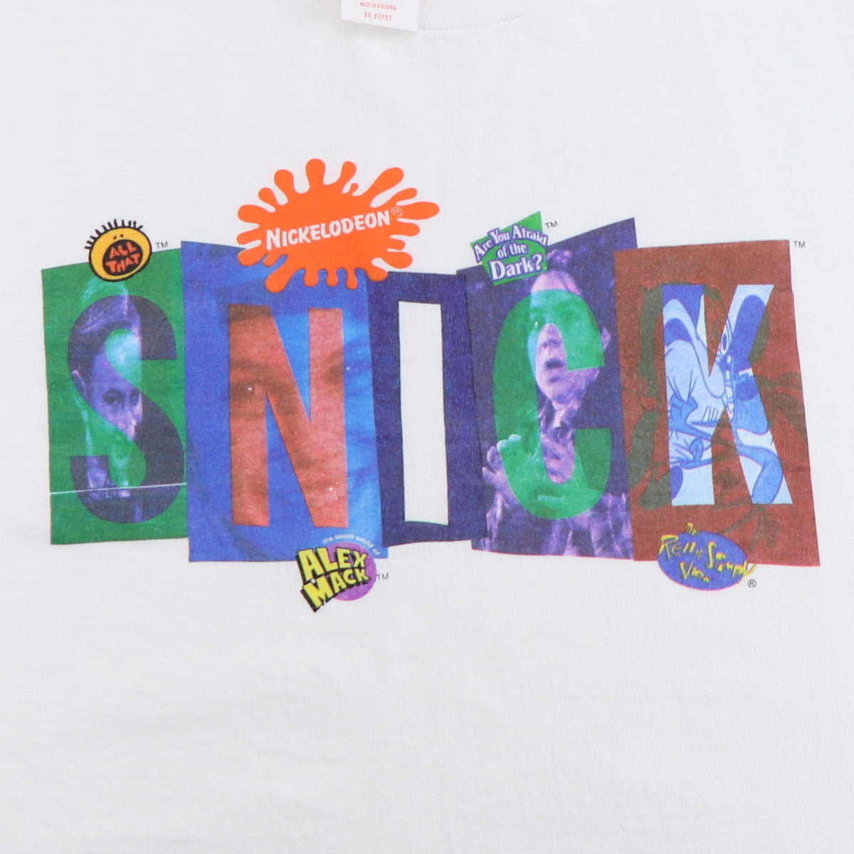 1990s Nickelodeon Snick Shirt