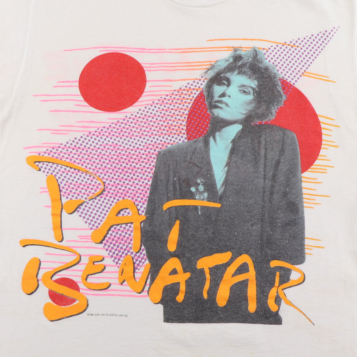 1986 Pat Benatar Seven The Hard Way Tour Shirt