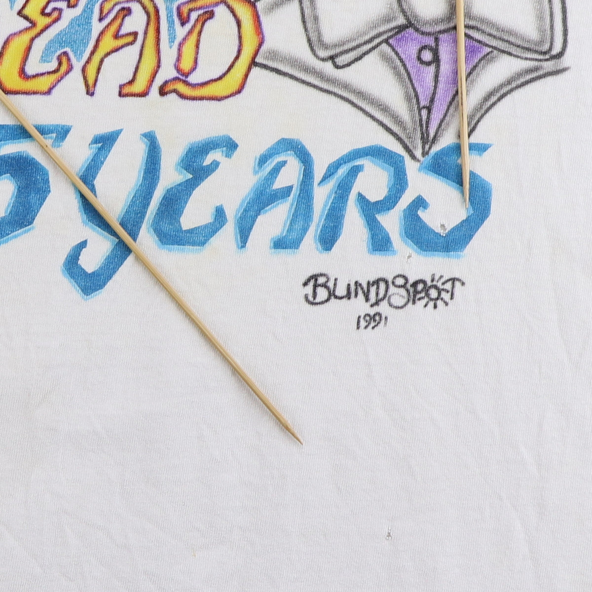 1991 Grateful Dead 25 Years Air Brush Shirt