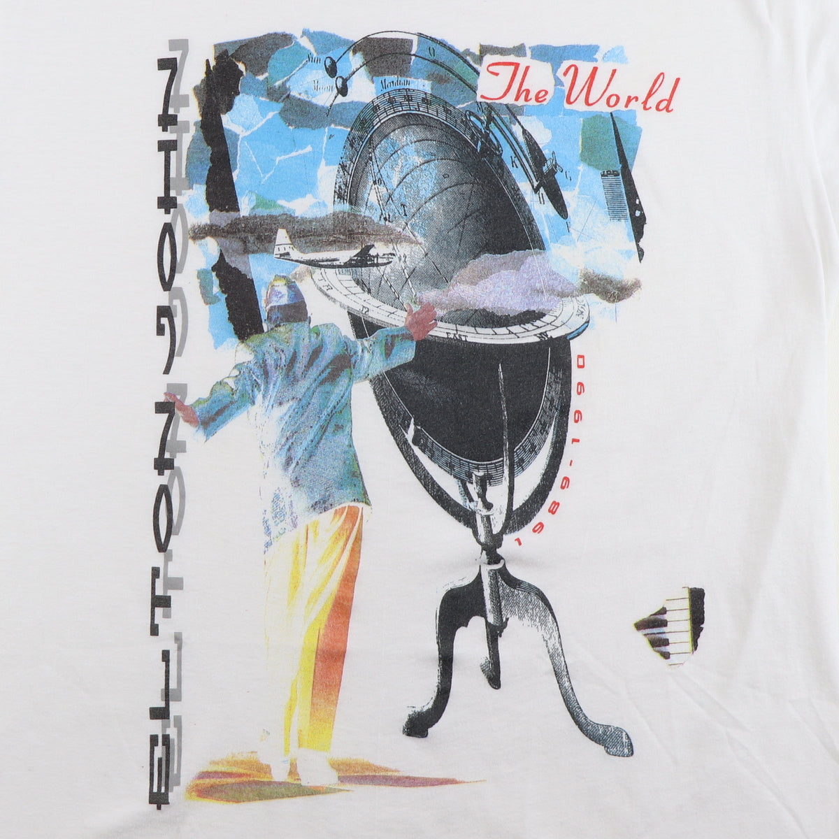 1989 Elton John The World Shirt
