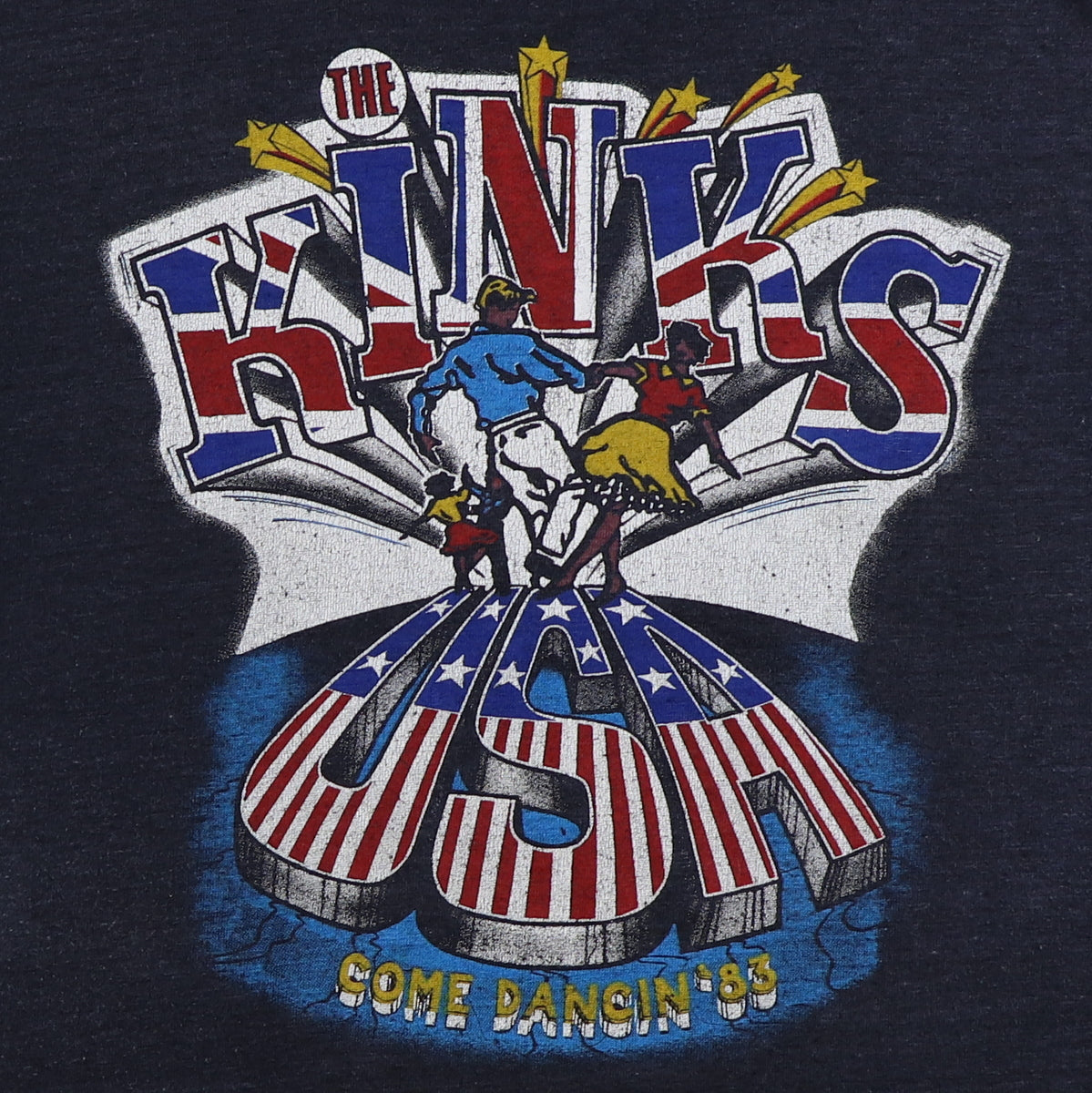 1983 The Kinks State Of Confusion Tour Shirt