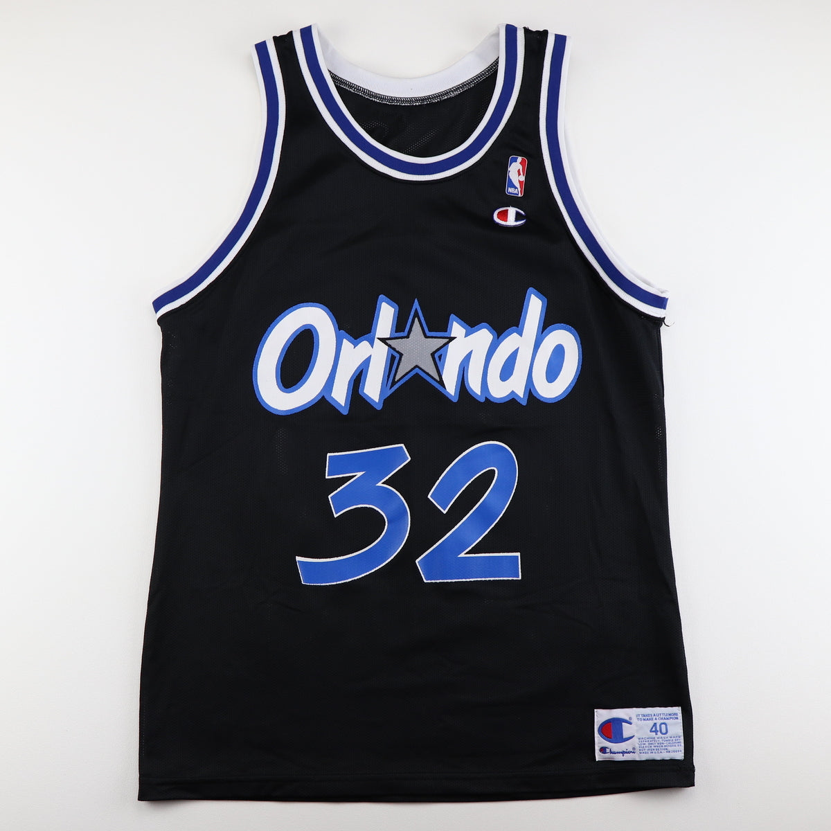 1990s Shaquille O'Neal Orlando Magic NBA Basketball Jersey