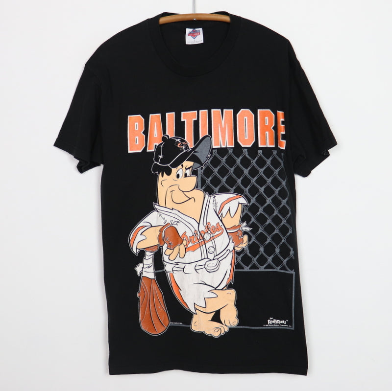 1994 Fred Flintstone Baltimore Orioles Shirt | Authentic Vintage