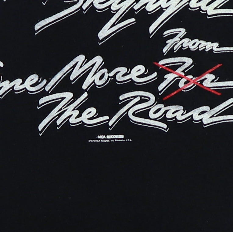 1976 Lynyrd Skynyrd One More From The Road MCA Records Promo Shirt