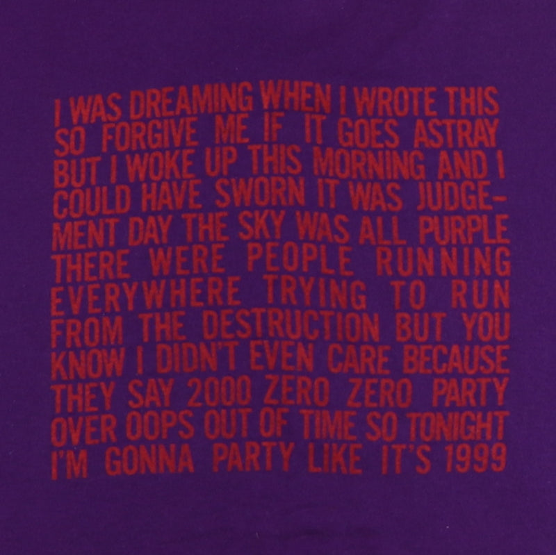 1982 Prince 1999 Shirt