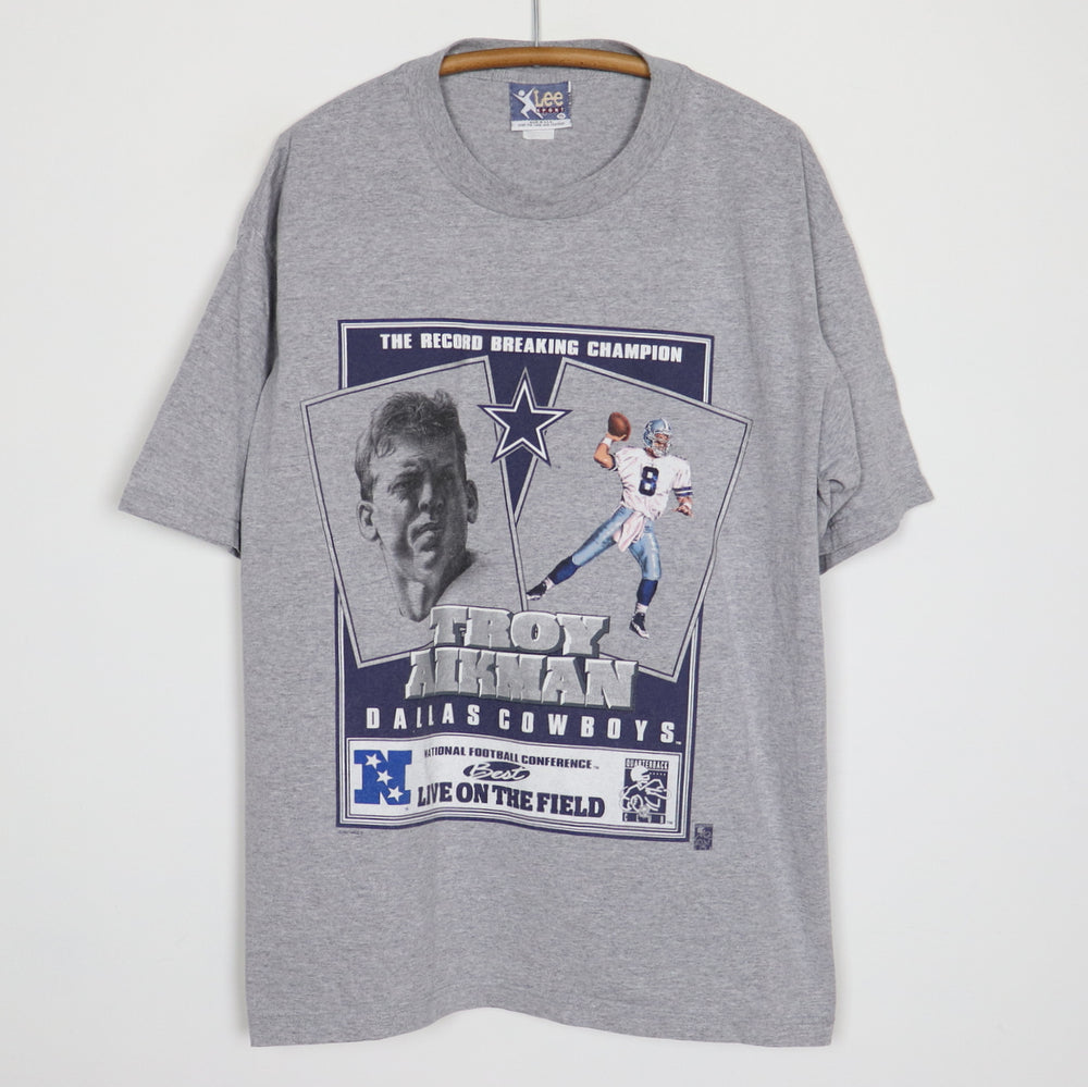 1990s Troy Aikman Dallas Cowboys NFL Shirt