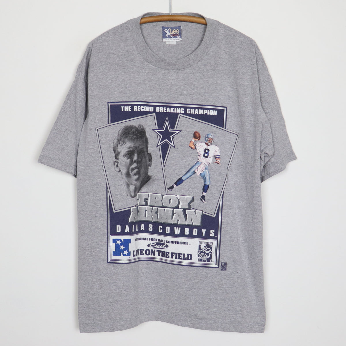 1990s Troy Aikman Dallas Cowboys NFL Shirt