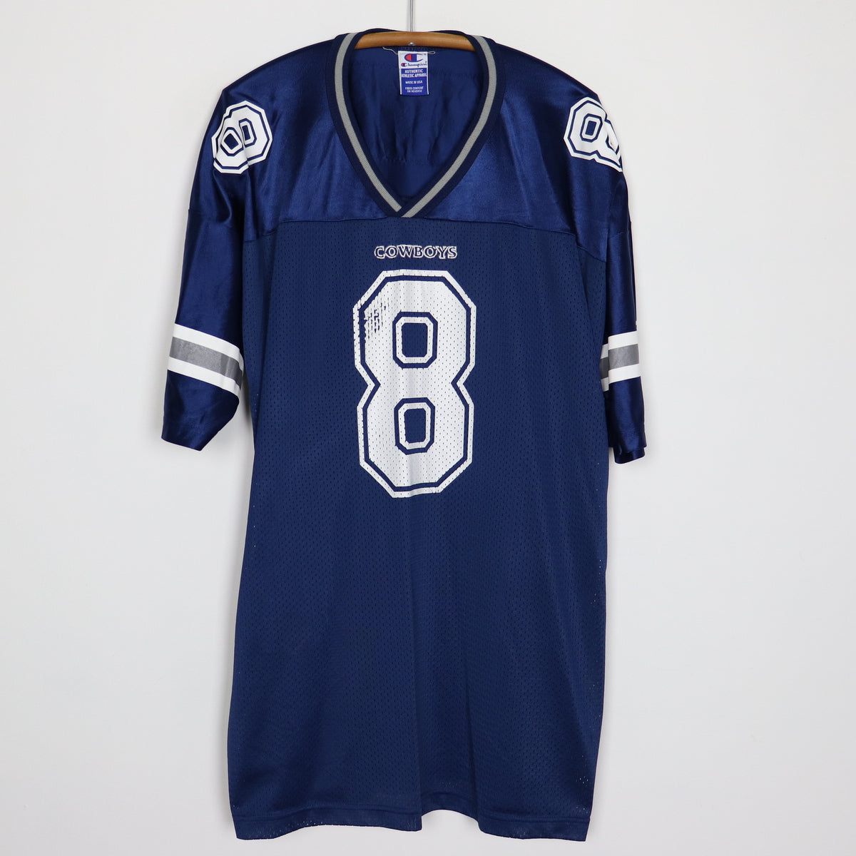 1990s Troy Aikman Dallas Cowboys Champions NFL Football Jersey WyCo 1990s-troy-aikman-dallas-cowboys-champions-nfl-football-jersey-wyco