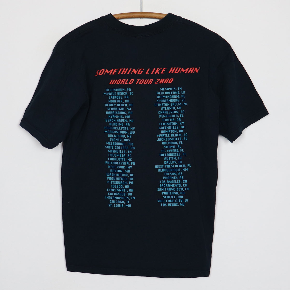 2000 Fuel Something Like Human Tour Shirt