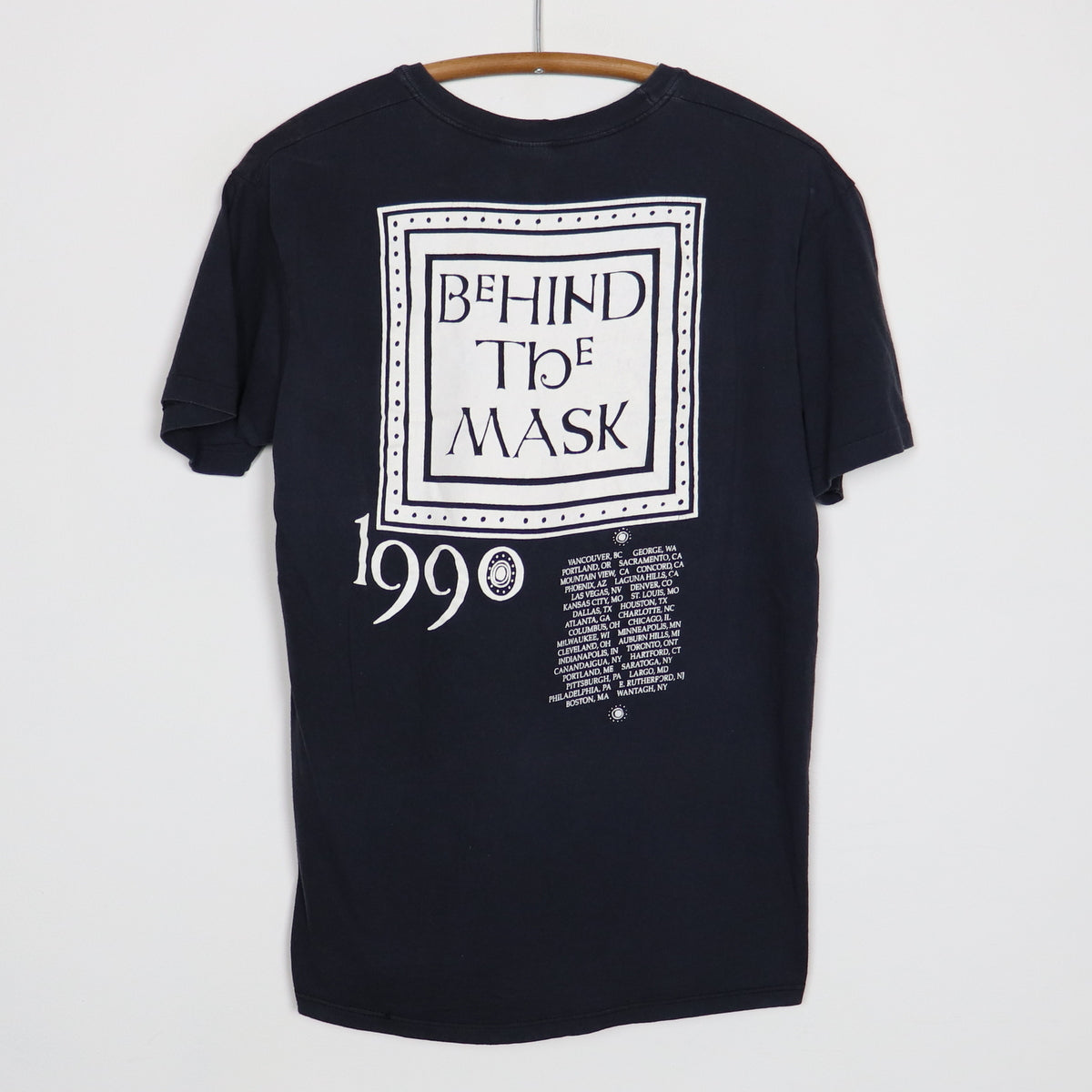 1990 Fleetwood Mac Behind The Mask Tour Shirt