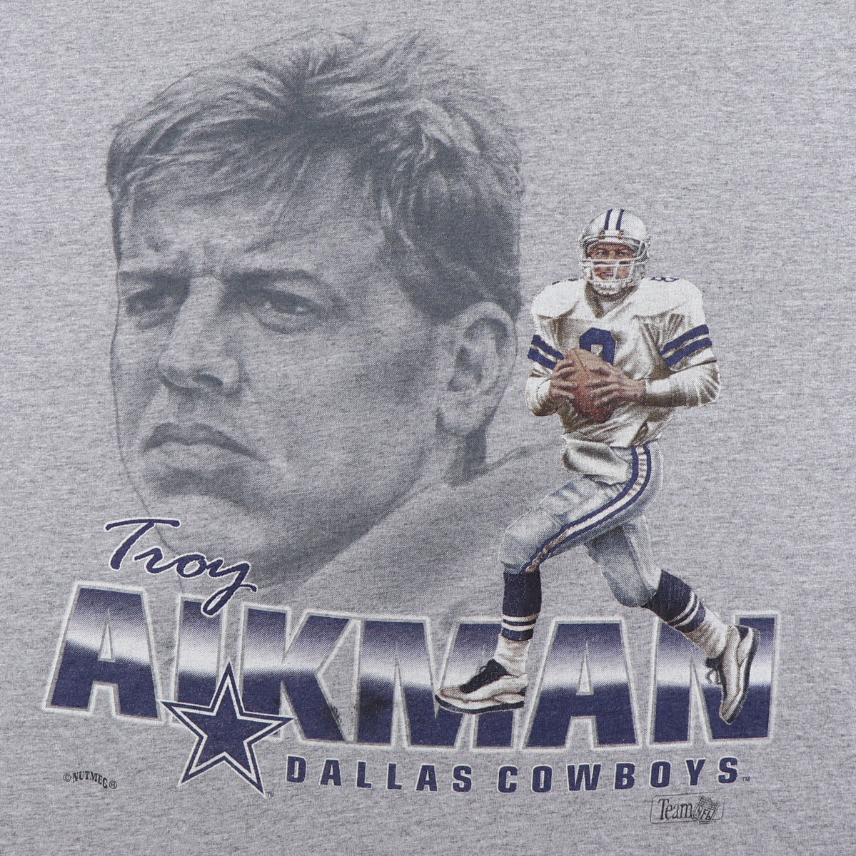 1990s Troy Aikman Dallas Cowboys NFL Shirt