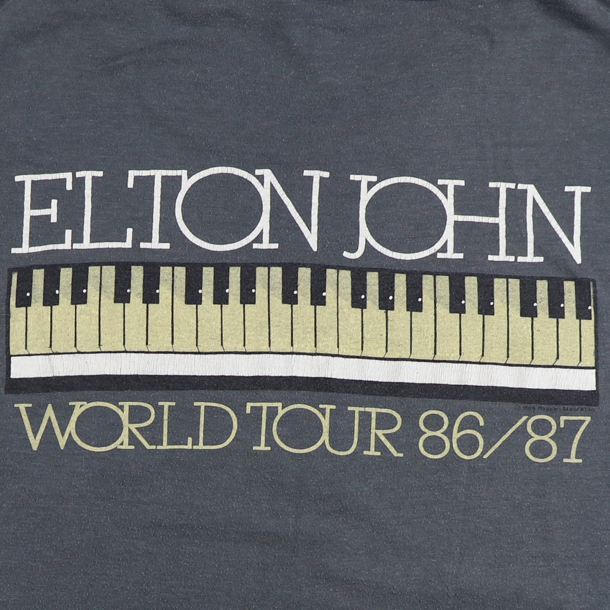 1986 Elton John World Tour Shirt