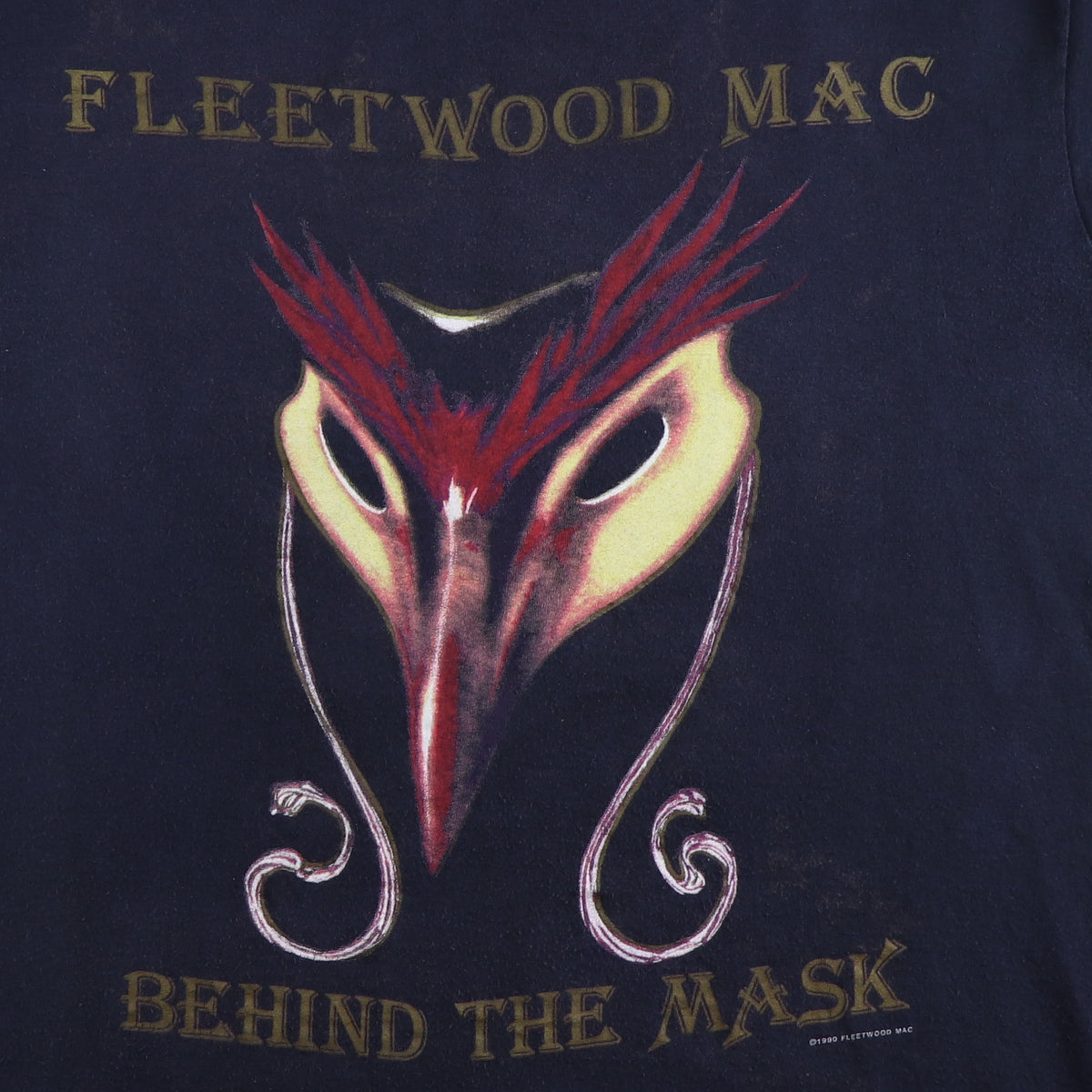 1990 Fleetwood Mac Behind The Mask Tour Shirt