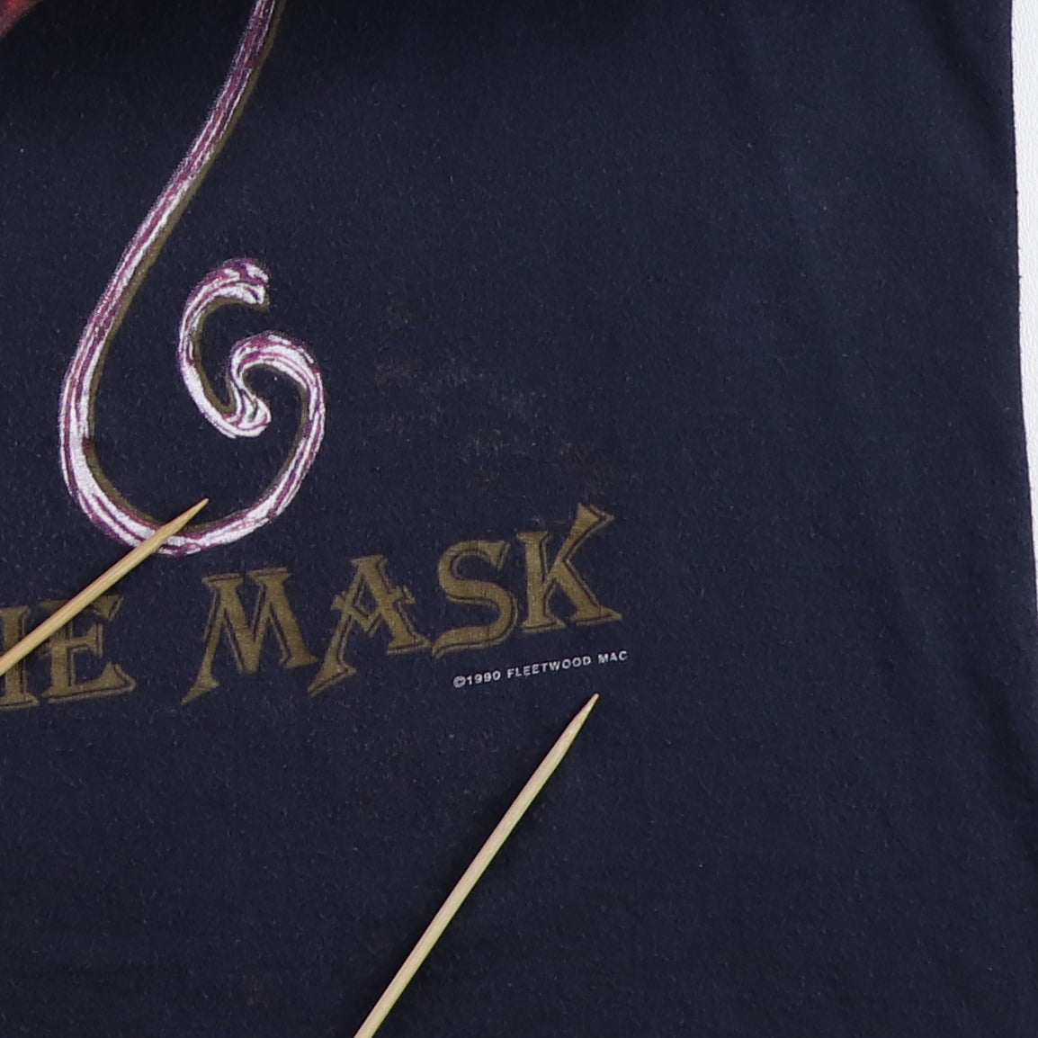 1990 Fleetwood Mac Behind The Mask Tour Shirt