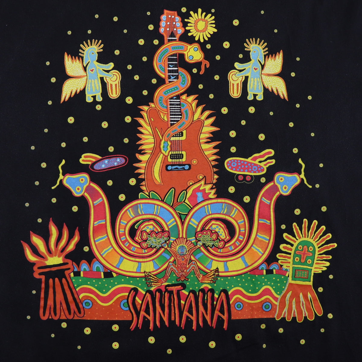 1997 Santana Heaven Smiles Shirt