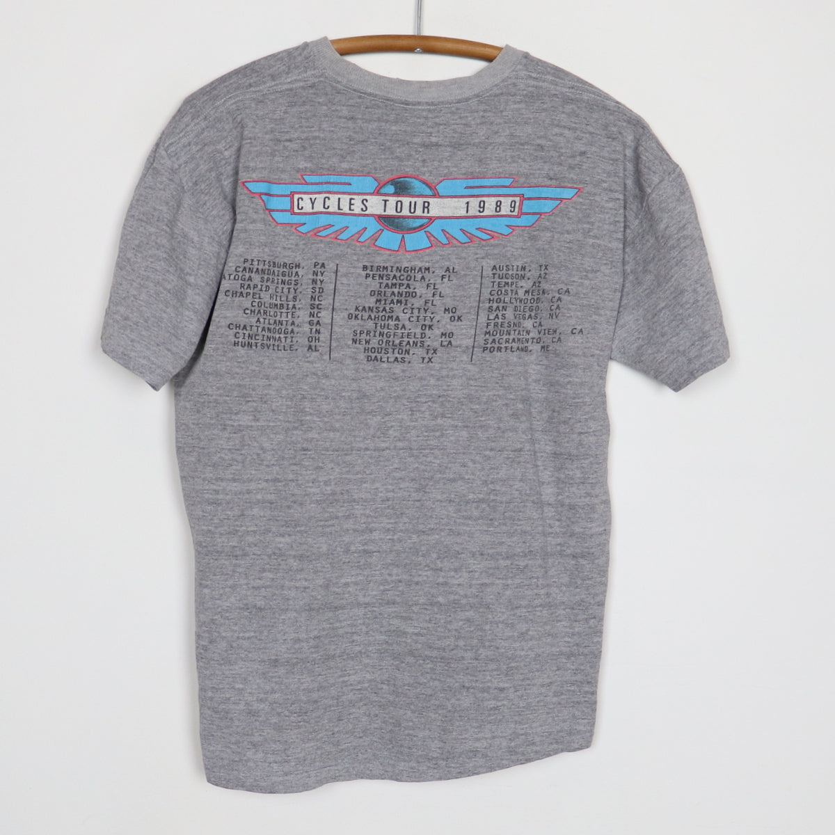 1989 Doobie Brothers Cycles Tour Shirt