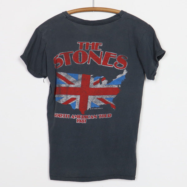 1981 Rolling Stones North American Tour Shirt