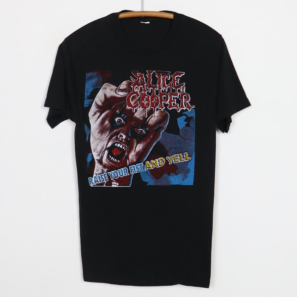 1987 Alice Cooper Raise Your Fist And Yell Tour Shirt