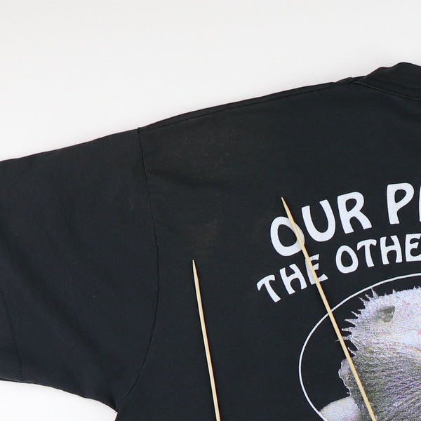 1990s Tom's Aquatics Our Pets Eat The Other Guys Pets Shirt